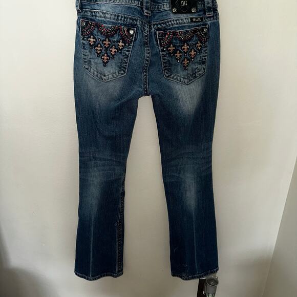 Y2k miss me women's jeans sz 31 boot cut - Picture 2 of 8